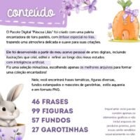 Kit Digital Páscoa Lilás - Imagem 8