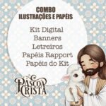 Páscoa Cristã 2025 - Combo de Ilustrações e Papéis