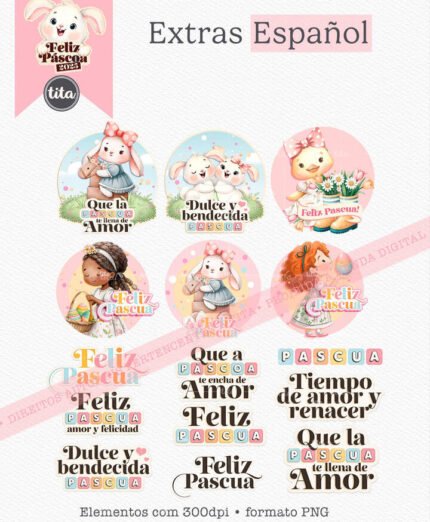 Pascua 2025 - Kit extra ESPAÑOL