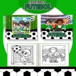 Futebol neutro - Livro de Colorir