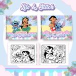 Lilo stitch - Livro de Colorir