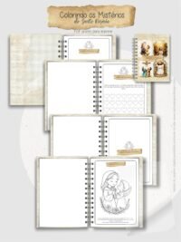 Livro de Colorir: Colorindo os Mistérios dos Santo Rosário - Imagem 9