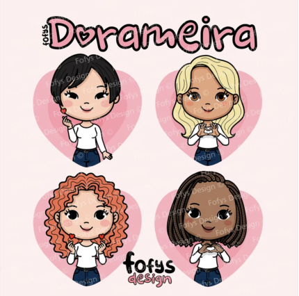 Dorameiras fofys - cliparts corpinhos