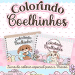 Livro de Colorir - Colorindo Coelhinhos