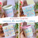 Arte Caneca + Caixa Dia das Mães