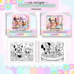Minnie e Margarida - Livro de Colorir