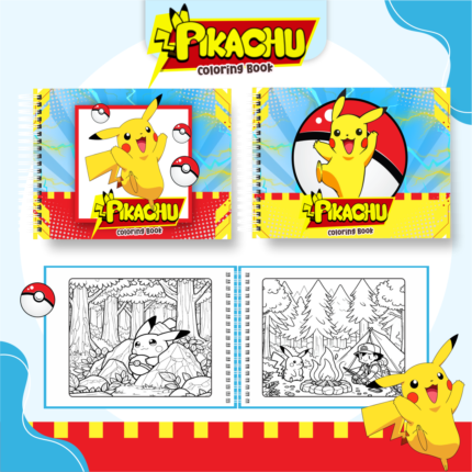 Pikachu - Livro de Colorir
