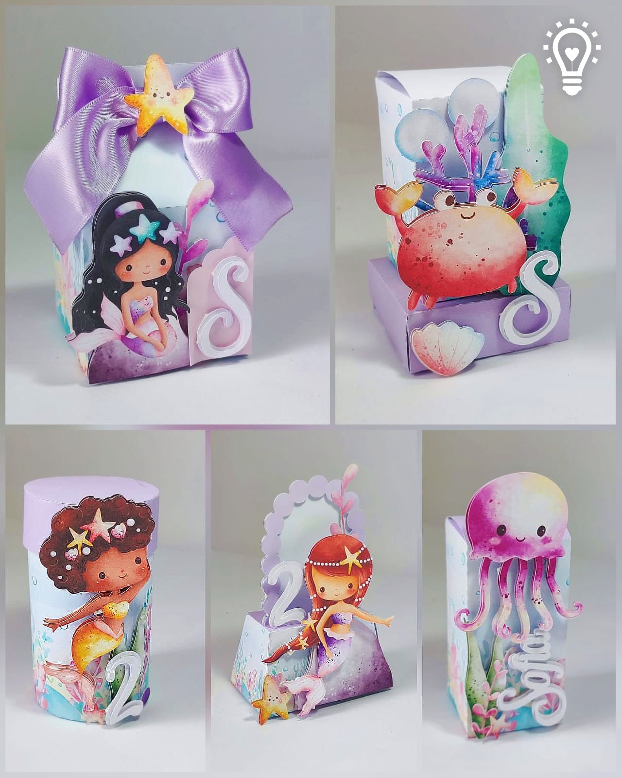 Sereia - Kit Festa Sereia - Kit Festa - Imagem 1