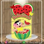 Topo de Bolo Magali na Melância