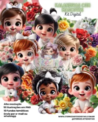 Kalandivas com Mascotes - Kit Digital