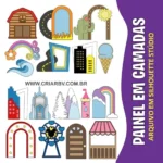 ARQUIVO DE CORTE PAINÉIS / PAINEL ( APENAS EM STUDIO)