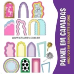 ARQUIVO DE CORTE PAINÉIS / PAINEL ( APENAS EM STUDIO)