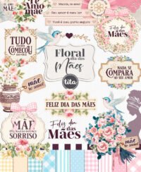 Mãe 2025 - Combo Ilustrações e Papéis