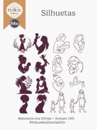 Mãe 2025 - Combo Ilustrações e Papéis - Imagem 7