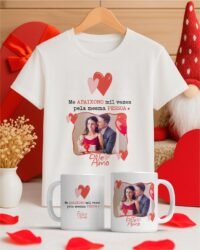 Pacote de Artes Canecas e Camisa Namorados V5 COM FOTO - Imagem 17