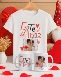 Pacote de Artes Canecas e Camisa Namorados V5 COM FOTO - Imagem 19