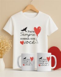 Pacote de Artes Canecas e Camisa Namorados V5 SEM FOTO - Imagem 20