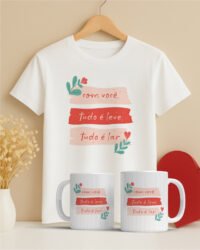 Pacote de Artes Canecas e Camisa Namorados V5 SEM FOTO - Imagem 21