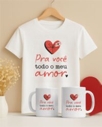 Pacote de Artes Canecas e Camisa Namorados V5 SEM FOTO - Imagem 24