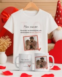 Pacote de Artes Canecas e Camisa Namorados V5 COM FOTO - Imagem 25