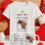 Pacote de Artes Canecas e Camisa Namorados V5 COM FOTO