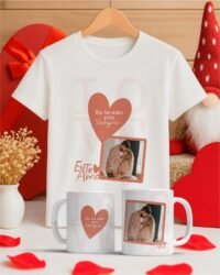 Pacote de Artes Canecas e Camisa Namorados V5 COM FOTO - Imagem 8