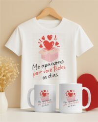 Pacote de Artes Canecas e Camisa Namorados V5 SEM FOTO - Imagem 2