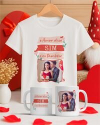 Pacote de Artes Canecas e Camisa Namorados V5 COM FOTO - Imagem 4