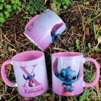 Alfabeto Stitch Rosa - Imagem 25