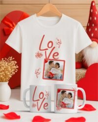 Pacote de Artes Canecas e Camisa Namorados V5 COM FOTO - Imagem 5
