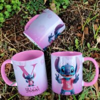 Alfabeto Stitch Rosa - Imagem 26