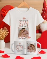 Pacote de Artes Canecas e Camisa Namorados V5 COM FOTO - Imagem 6