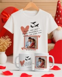Pacote de Artes Canecas e Camisa Namorados V5 COM FOTO - Imagem 13