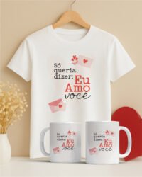 Pacote de Artes Canecas e Camisa Namorados V5 SEM FOTO - Imagem 14
