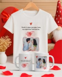 Pacote de Artes Canecas e Camisa Namorados V5 COM FOTO - Imagem 16