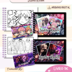 Animes - Livro de Colorir