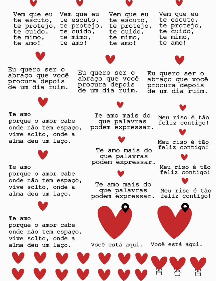Arte Minimalista Dia dos Namorados 2025 Arte Minimalista Dia dos Namorados 2025 ( Arquivo Digital) - Imagem 1
