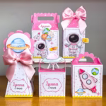 Astronauta Menina - Kit Festa