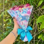 Buquê de Bombons Namorados Stitch