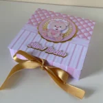 Caixa Padrinho Convite 2 Chaveiros