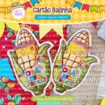 Cartão Balinha Milho (Junino - São João)