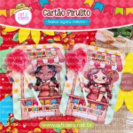 Cartão Pirulito (Junino - São João)