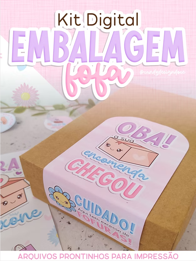Coleção Embalagem Fofa Coleção Embalagem Fofa - Imagem 1