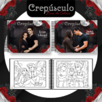 Crepúsculo - Livro de Colorir