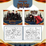 Harry Potter 2 - Livro de Colorir