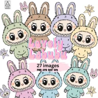 Labubu - Kits Digitais - Imagem 5