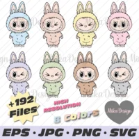 Labubu - Kits Digitais - Imagem 6