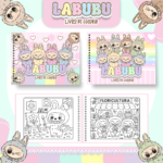 Labubu - Livro de Colorir