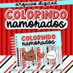 Livro de Colorir Colorindo Namorados