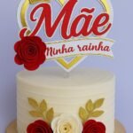 Mãe Minha Rainha - Topo de Bolo